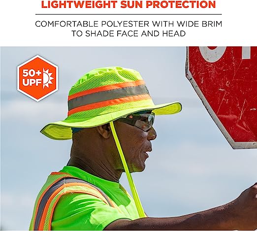 HANGER HAT LIME HI-VIS HANGER HAT LIME HI-VIS